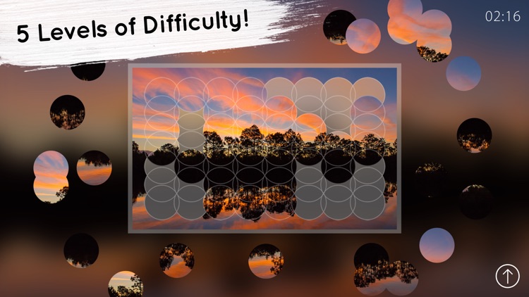 Venn Sunrises: Overlapping Jigsaw Puzzles