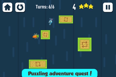 Jump Bunny Jump - Fun Brain-Training Puzzle Platformer screenshot 2