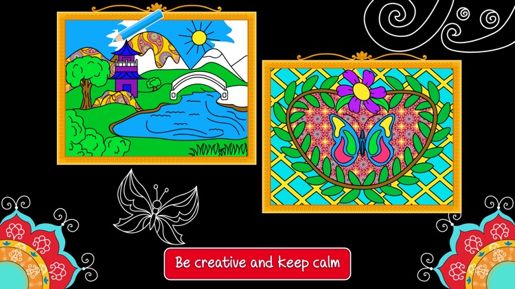 Balance Art Class: Coloring Book For Teens and Kids with Relaxing Sounds