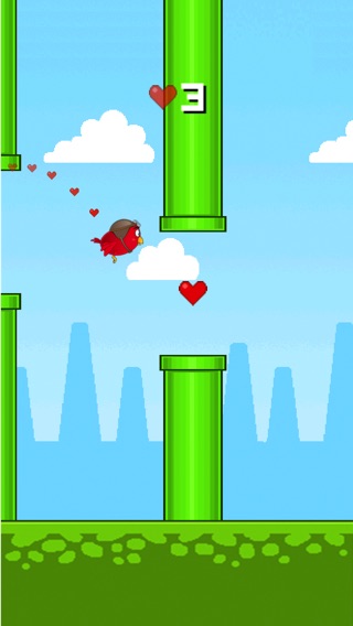 Flappy Red Birdのおすすめ画像3