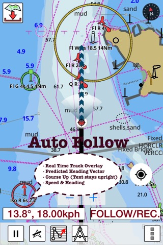 i-Boating:Europe Rivers - Canals/Waterways Maps & Chartsのおすすめ画像1