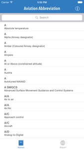 AviationABB - Aviation Abbreviation and Airport Code screenshot #1 for iPhone