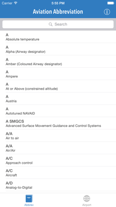 AviationABB - Aviation Abbreviation and Airport Code screenshot 1