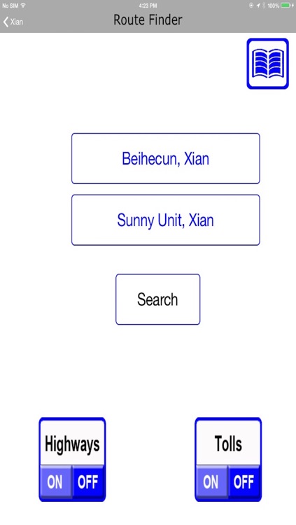 Xian Offlinemaps with RouteFinder