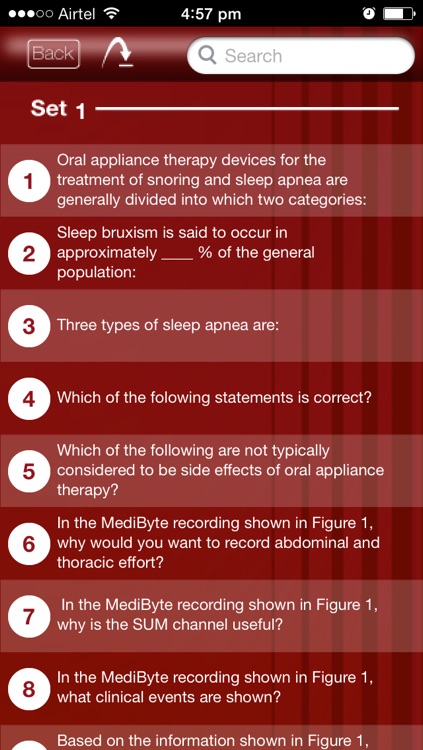 Dental Sleep Medicine Study App 2.2