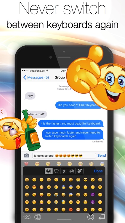 Chat Keyboard - Text and message faster!