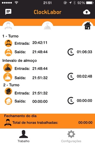 ClockLabor screenshot 2