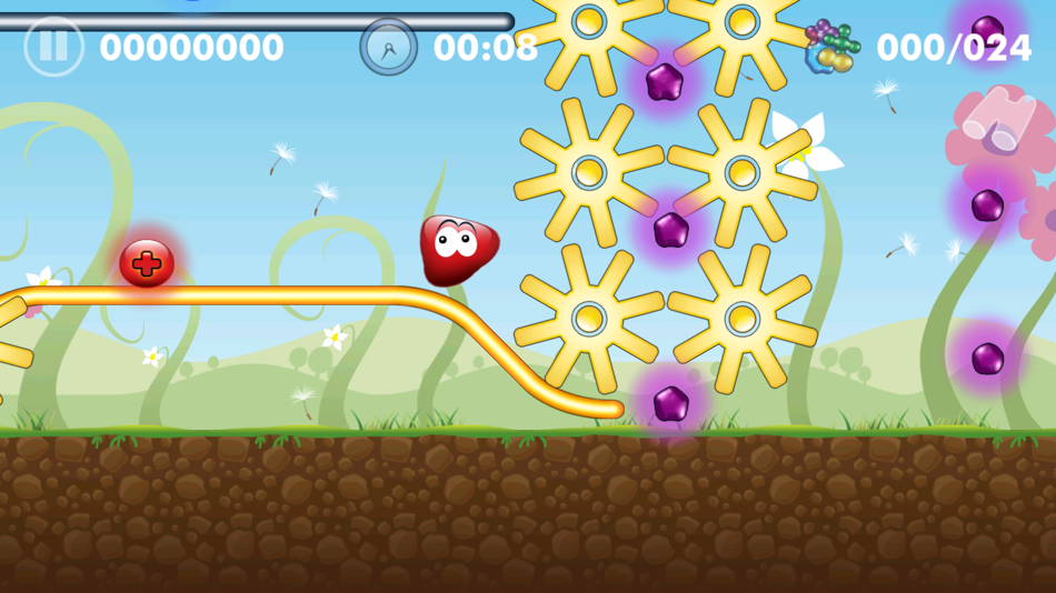 #1. Blobster (iOS) 由: Divine Robot