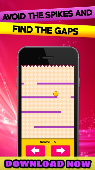 Screenshot #1 pour Fall Down - Ne laissez pas tomber la balle