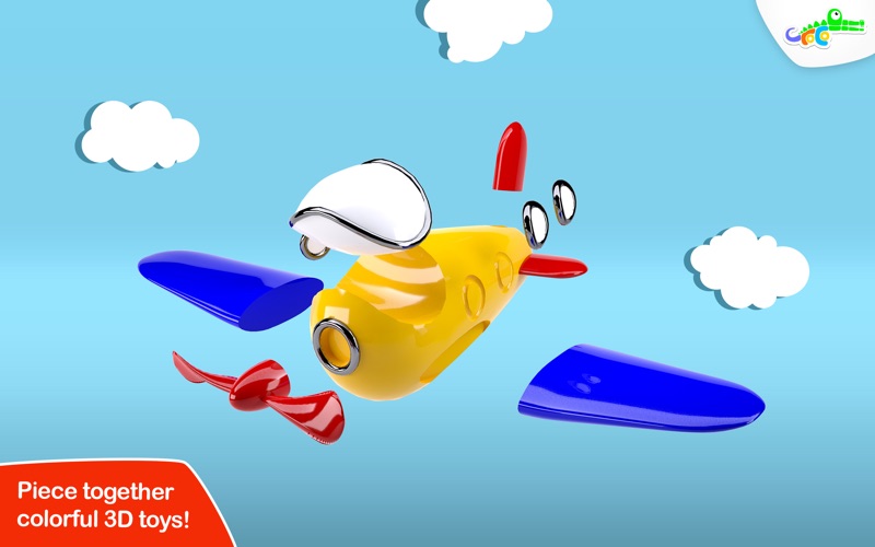 Screenshot #3 pour Build and Play 3D - Planes, Trains, Robots and More