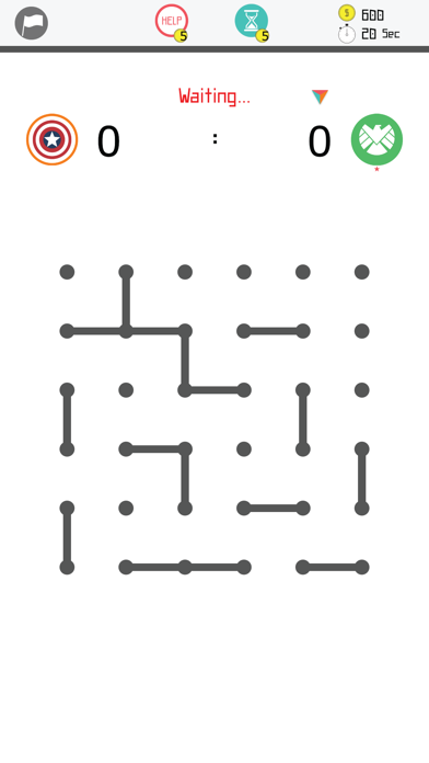 Screenshot #2 pour 4our Dots - Dots and Boxes