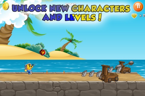 Mini Jetpack Alien Clash - Witches Rush by Hot Free Games screenshot 3