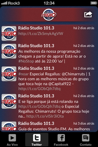 Rádio Studio FM screenshot 2