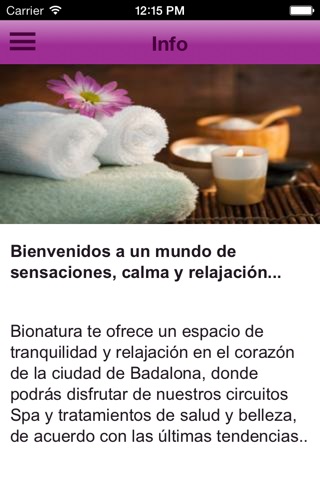 BionaturaSpa - Balneario urbano salud y belleza en Badalona, spa con tratamientos hidrotermal y baños terapéuticos screenshot 4