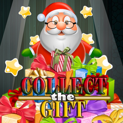 Santa Collect the Gift Icon
