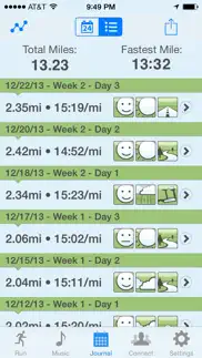 ease into 5k: run walk interval training program iphone screenshot 4