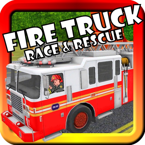 Fire Truck Race & Rescue! Toy Car Game For Toddlers and Kids iOS App