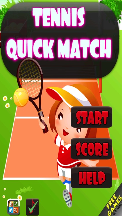 A Tennis Quick Match 3d Sports Skill Games for Free!