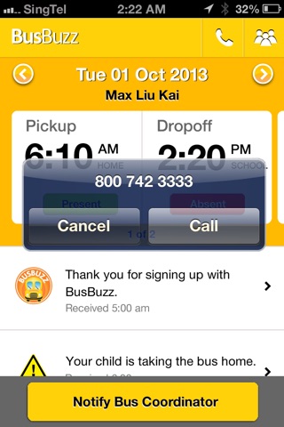 BusBuzz | Parents screenshot 2