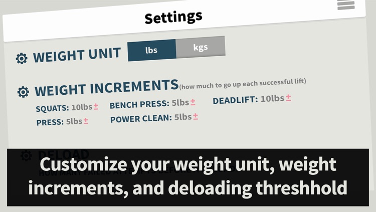 Strength Tracker: Program Tracking for Beginner Weight Lifting screenshot-4