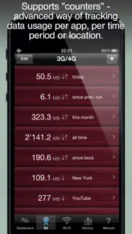 Download Meter - track Data Usage and avoid Data Plan Overage iphone bilder 1