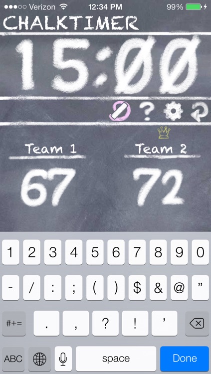ChalkTimer - Party Game Timer and Scoreboard screenshot-3