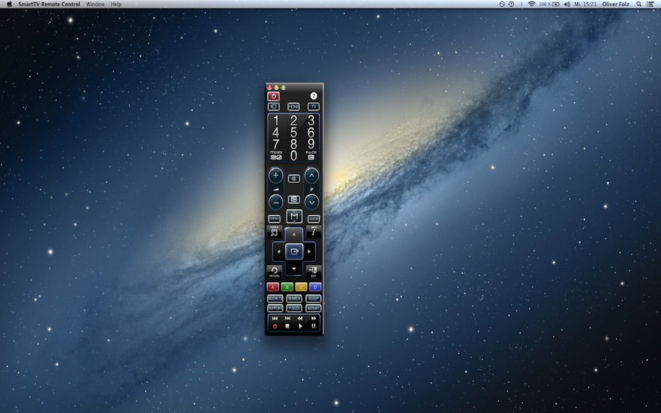 SmartTV Remote Control (macOS) 由: Oliver Foelz SmartTV Remote Control (macOS) 由: Oliver Foelz