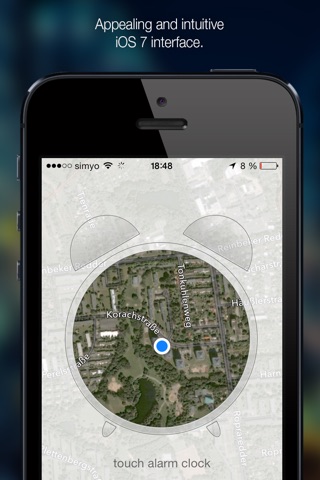 WakeMeHere Lite - Location Alarm with Style screenshot 2