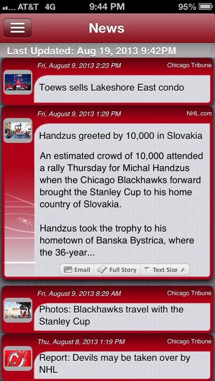 Chicago Hockey Live screenshot-3