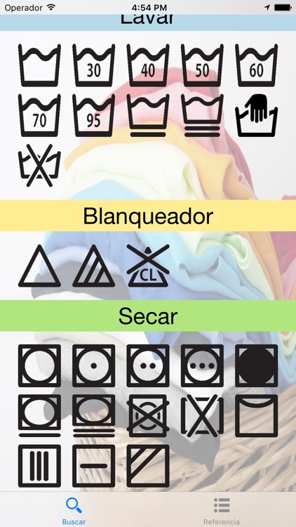 Wiper - Laundry Symbols