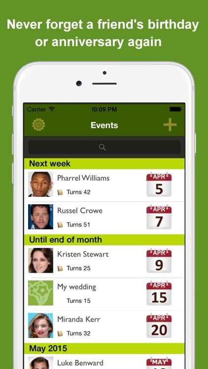 Mr. Birthday - Free birthday and anniversary reminder screenshot-0