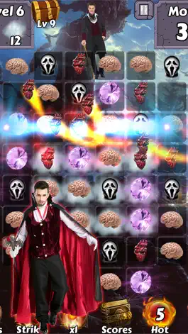 Game screenshot Vampires of Glory -  Halloween blood diaries of the haunted academy games apk