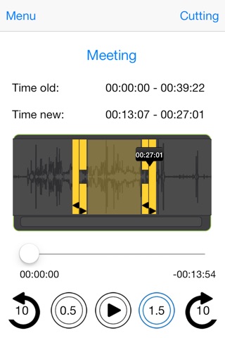 Audio Dictations - The professional Audio Recorder screenshot 3