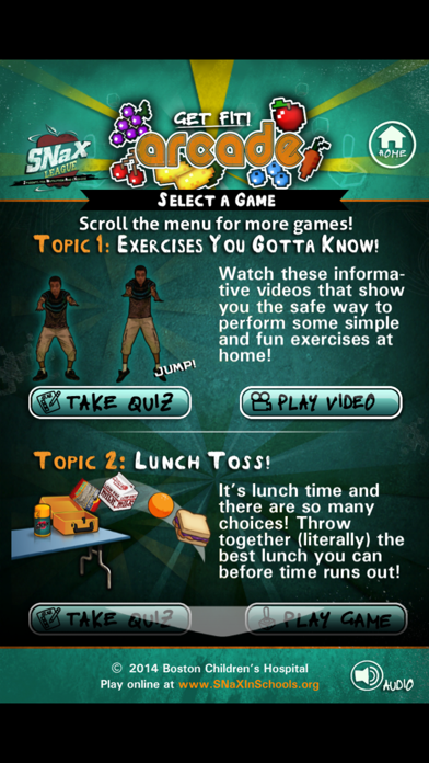 Screenshot #1 pour SNaX League – Students for Nutrition and eXercise