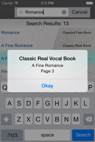 iGigBook® Index Real Book Search screenshot 2
