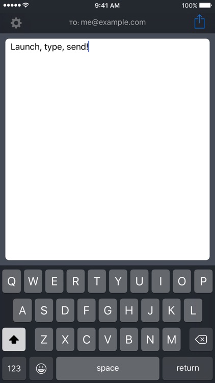 MeMail - email yourself fast!