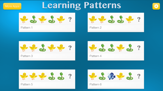 ‎Learning Patterns PRO - Help Kids Develop Critical Thinking and Pattern Recognition Skills Screenshot