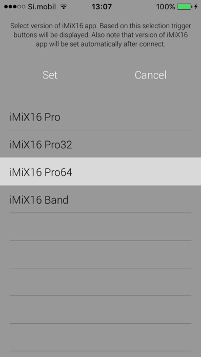iMiX16 Remote Screenshot