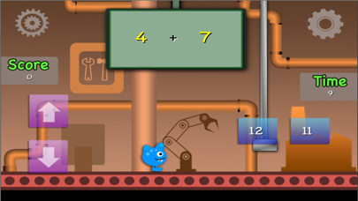 Screenshot #1 pour Monstre Facile Math Master: addition et la soustraction de jeu gratuit