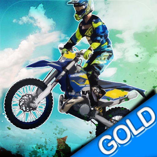 Crazy Motocross Bike Racing : The angry speed boost incredible race - Gold Edition icon