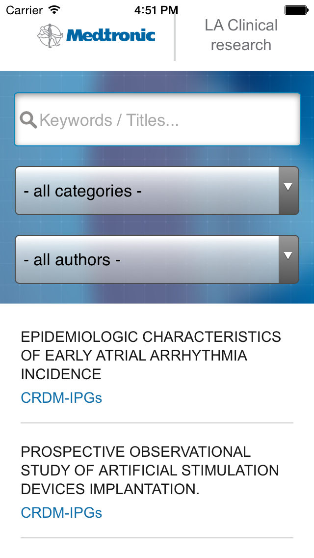 Screenshot #2 pour Medtronic Mobile Reference