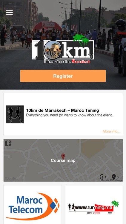 10km de Marrakech – Maroc Timing