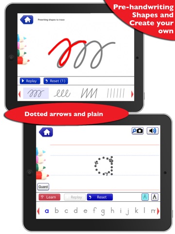 School Writing – Learn to write the abc, numbers words and more. (Sth Africa) screenshot 3