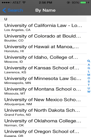 Indian Law Programs: Native American Law School Centers screenshot 3