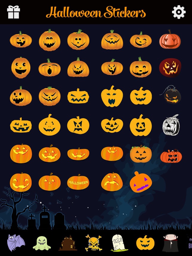 Halloween Holiday Sticker by Creepy Gals for iOS & Android