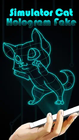 Game screenshot Simulator Cat Hologram Fake mod apk