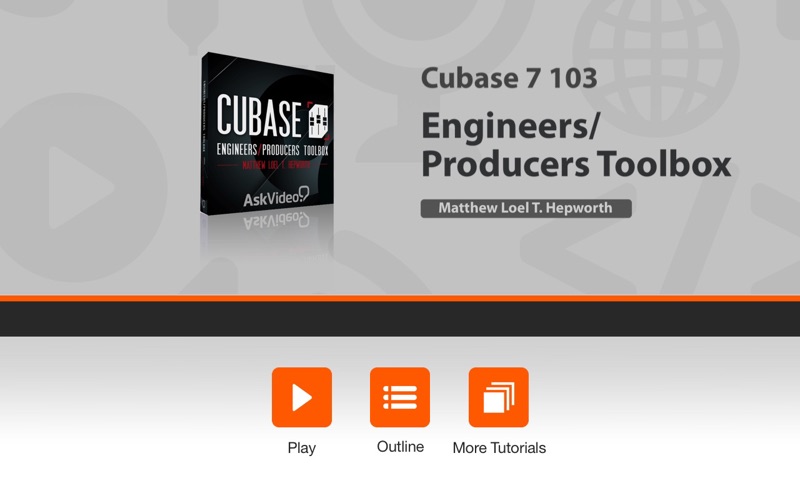 AV for Cubase 7 103 - Engineers and Producers Toolbox thumbnail 1