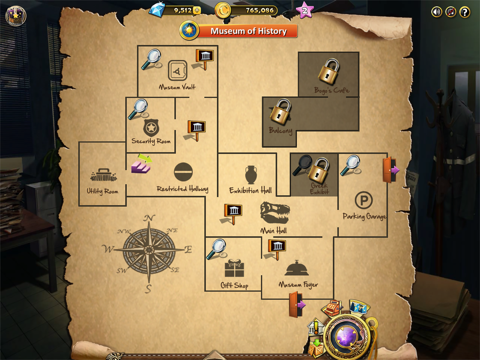 Secret of the Pendulum iPad screenshot 4 - Games app