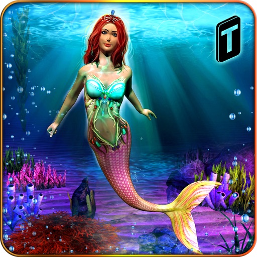 Cute Mermaid Simulator 3D iOS App