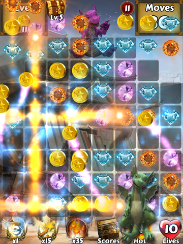 Lucky Dragon Kingdom Adventure - Find the magic ball to save city z iPad screenshot 5 - Games app